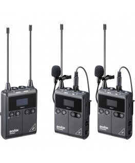 Godox WmicS1 Kit 2 UHF Lavalier wireless System