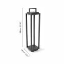 ab+ by Abert Resort Maxi mobile Table Lamp Corten ab+ by Abert Resort Maxi mobile Table Lamp Corten