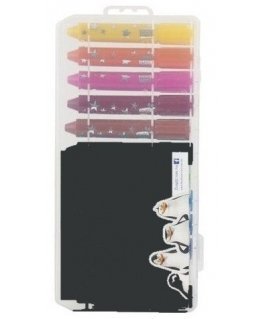 Paso 00-3006PO Penguins Set of 12 solid poster paints