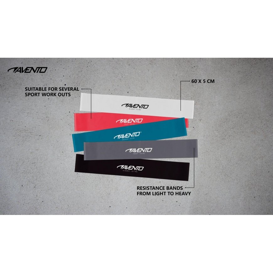 Belt exercise set AVENTO 42SA 5 pcs – 4