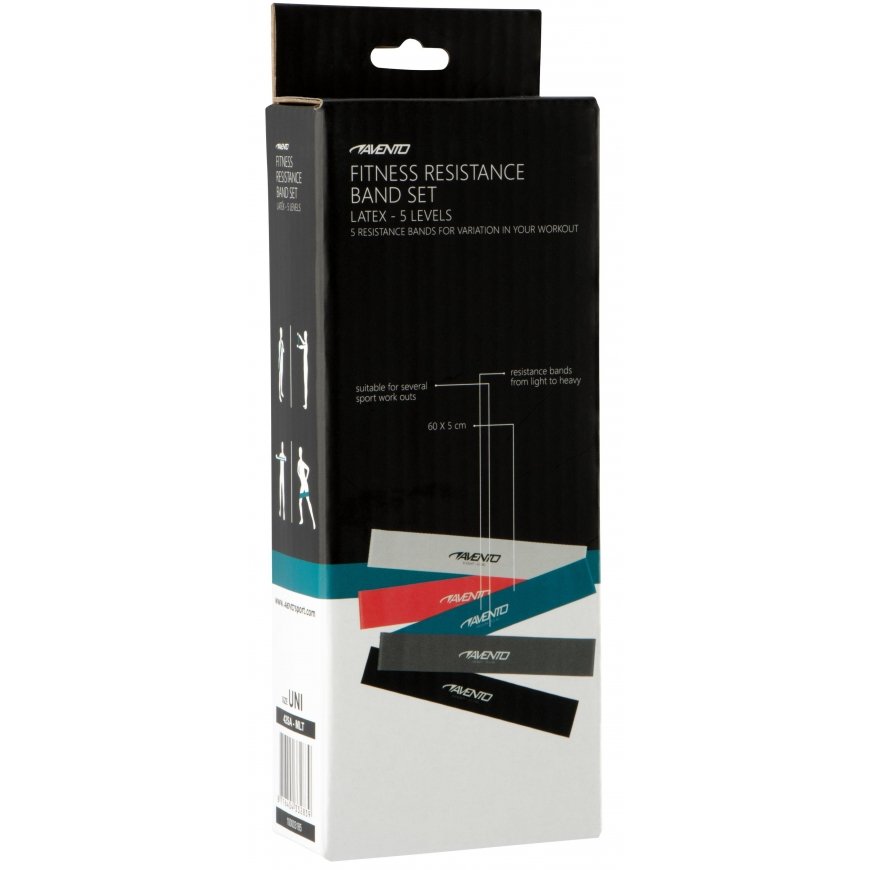 Belt exercise set AVENTO 42SA 5 pcs – 6
