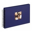Walther Fun blue Spiral 23x17 40 black Pages SA109L Walther Fun blue Spiral 23x17 40 black Pages SA109L