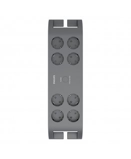 Surge protector Philips, 8 sockets, 2m SPN3180A/58