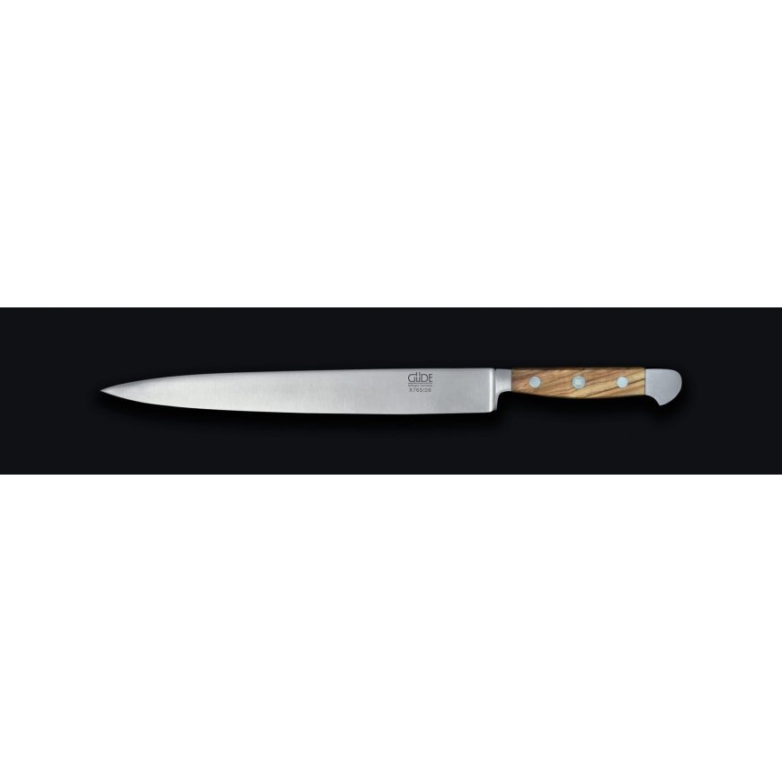 Güde Alpha ham knife 26 cm Olive Wood