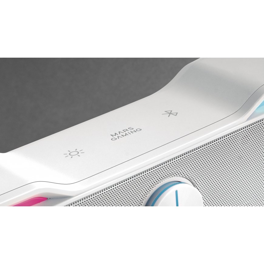 Mars Gaming MSBX, White Speaker Soundbar 10W – 2