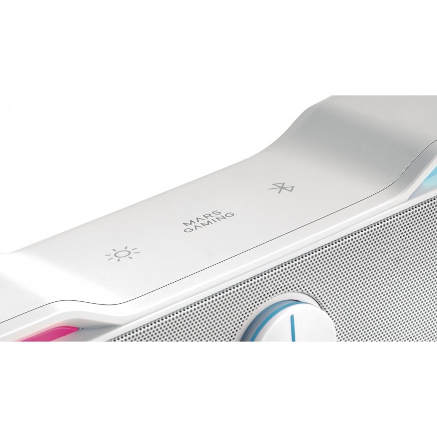 Mars Gaming MSBX, White Speaker Soundbar 10W – 3