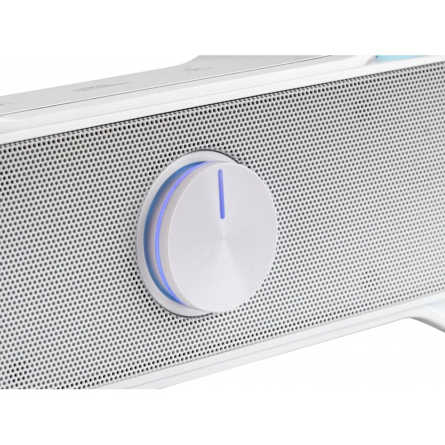 Mars Gaming MSBX, White Speaker Soundbar 10W – 4