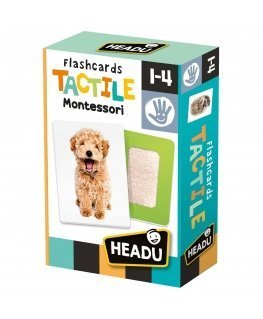 HEADU Montessori flashcards Tactile