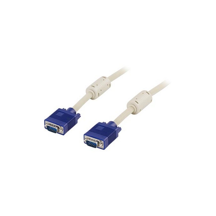 Deltaco RGB-2D VGA kabelis 15 m