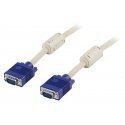 Deltaco RGB-2D VGA kabelis 15 m VGA (D-Sub) Mėlyna, Balta Deltaco RGB-2D VGA kabelis 15 m VGA (D-Sub) Mėlyna, Balta