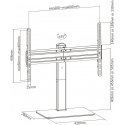Mozi TS-3 Large 37 "-70" TV swivel table stand