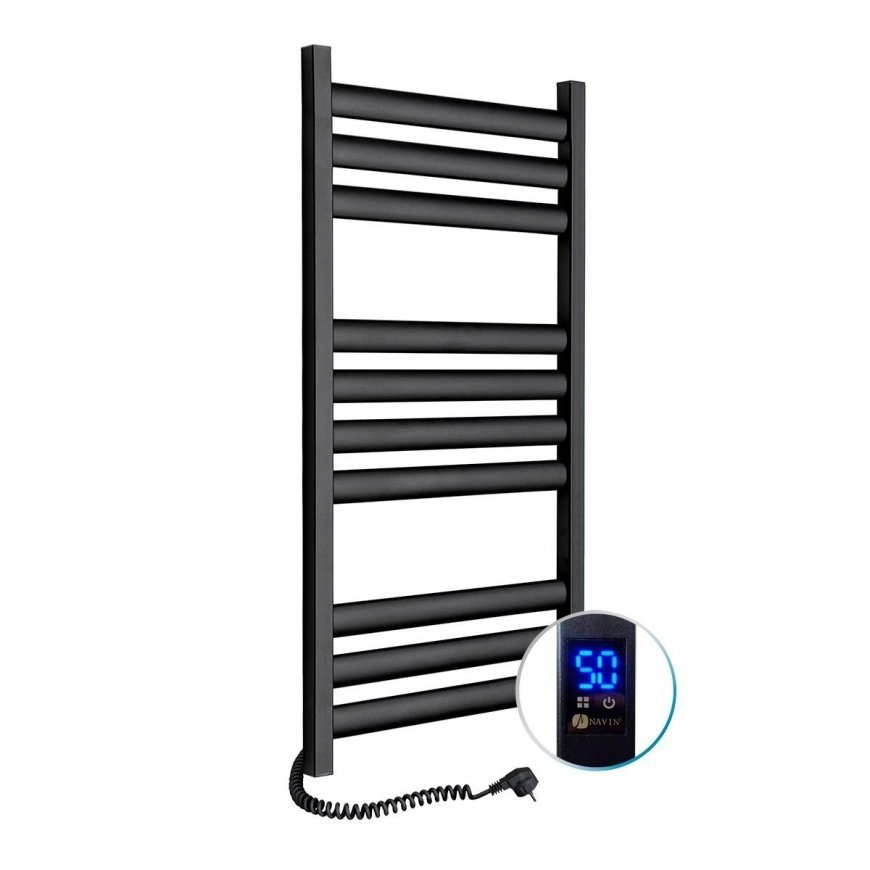 Navin Electric towel dryer Ellipse 500*1000 Sensor left black 12-245153-5010