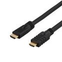 Deltaco HDMI-1250 HDMI-kaabel 25 m HDMI tüüp A (Standard) Must
