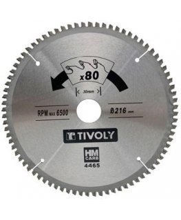 Disc saw for non-ferrous metals Tivoli 160x20mm 40T 3°, (16mm adapter)