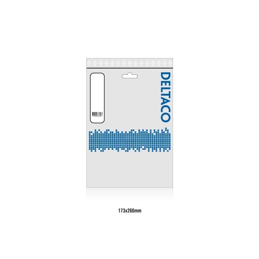 Deltaco VE011-B DVI kabelis 3 m DVI-D Juoda