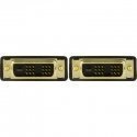 Deltaco VE011-B DVI kabelis 3 m DVI-D Juoda Deltaco VE011-B DVI kabelis 3 m DVI-D Juoda