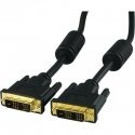 Deltaco VE011-B DVI кабель 3 m DVI-D Черный Deltaco VE011-B DVI кабель 3 m DVI-D Черный