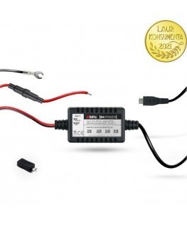 Xblitz R4 POWER strāvas adapteris & pārveidotājs Iekštelpas 10 W Melns, Sarkans