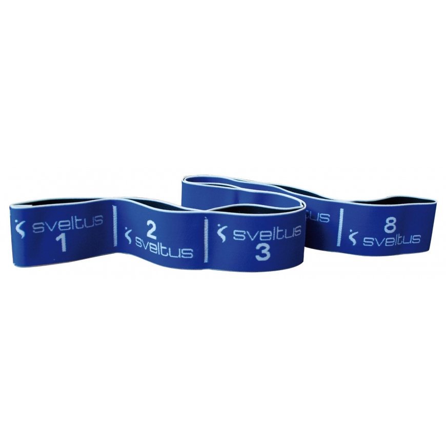 Sveltus Tape for exercise ELASTIBAND 20kg blue + packaging