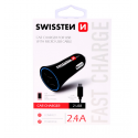 Swissten Car Charger 2x USB-A 2.4 A (20110900) Swissten Car Charger 2x USB-A 2.4 A (20110900)