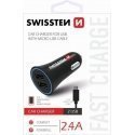 Swissten Car Charger 2x USB-A 2.4 A (20110900) Swissten Car Charger 2x USB-A 2.4 A (20110900)