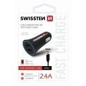 „Swissten“ automobilinis įkroviklis 2x USB-A 2,4 A (20110900) „Swissten“ automobilinis įkroviklis 2x USB-A 2,4 A (20110900)