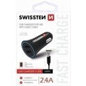„Swissten“ automobilinis įkroviklis 2x USB-A 2,4 A (20110900) „Swissten“ automobilinis įkroviklis 2x USB-A 2,4 A (20110900)