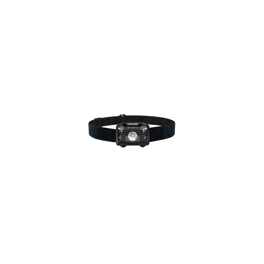 Superfire HL06 headlight, 500lm, USB – 2