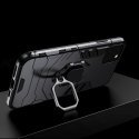 TakeMe Armor задний чехол-крышка со стендом / держателем на палец / с магнитом для Samsung Galaxy A22 4G A225F / M22 M225FV Черн TakeMe Armor задний чехол-крышка со стендом / держателем на палец / с магнитом для Samsung Galaxy A22 4G A225F / M22 M225FV Черн