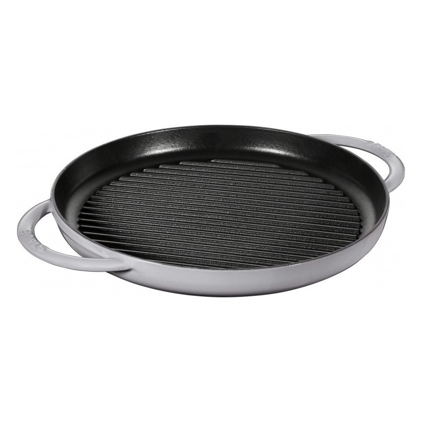 Staub grill pan induction round 30cm