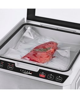 Caso VacuChef 40 tyhjiöpakkauslaite Musta, Ruostumaton teräs