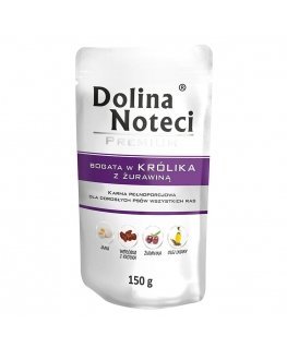 Dolina Noteci 5902921300748 koirien kosteamuona Jänis Aikuinen 150 g