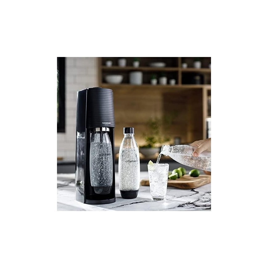 Carbonated drinks maker SodaStream Terra, black – 7