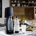 Gazuotų gėrimų gaminimo aparatas SodaStream Terra, juodas