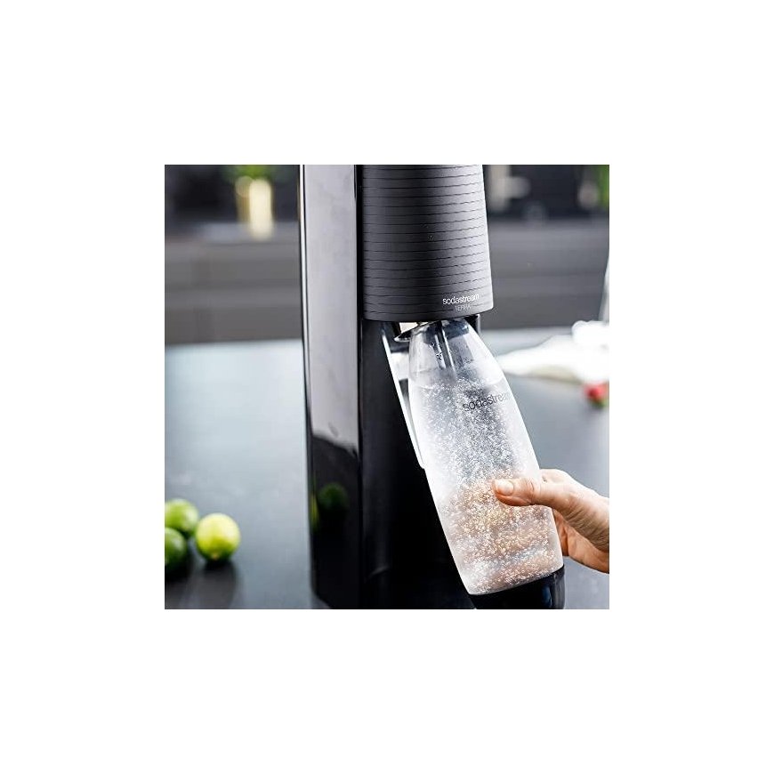 Carbonated drinks maker SodaStream Terra, black – 9