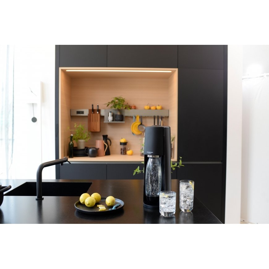 Carbonated drinks maker SodaStream Terra, black – 18