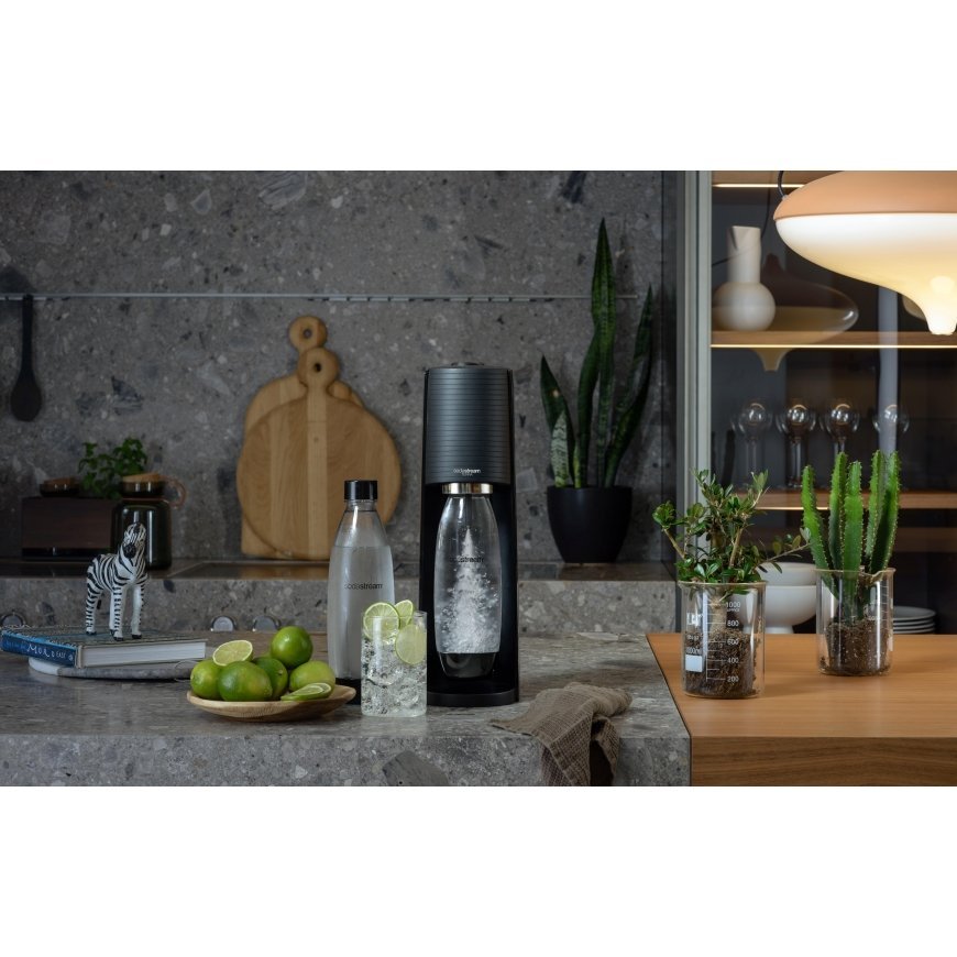 Carbonated drinks maker SodaStream Terra, black – 21
