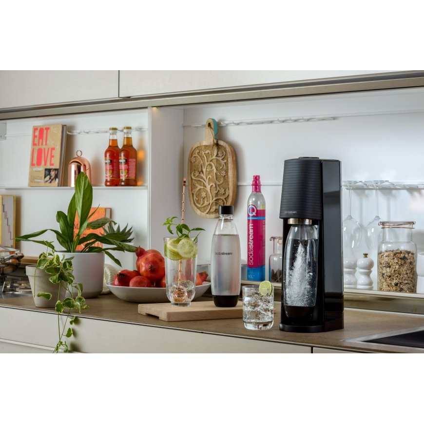 Carbonated drinks maker SodaStream Terra, black – 23