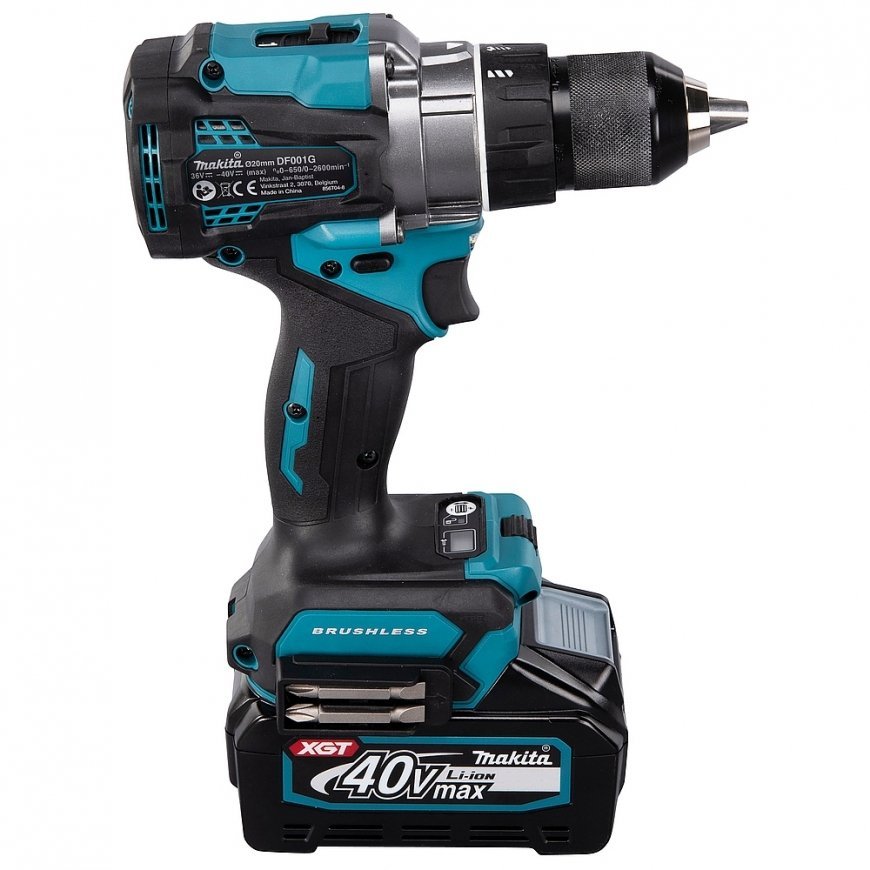 Makita DF001GM201 Cordless drill-driver XGT, 140/68Nm