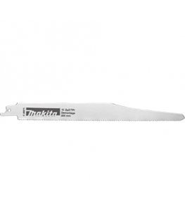 Makita P-46975 Tiesinio pjūklo pjūkleliai BIM 255x2.5mm (10Tpi) 3Vnt., Medžiui-Metalui, Griovimui, gelbėjimo darbams.