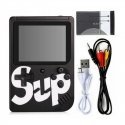 GameBox R1 8bit Portatīva Retro Spēļu konsole ar 400 spēlēm 3'' LCD ekrānu un TV RCA vadu Melna GameBox R1 8bit Portatīva Retro Spēļu konsole ar 400 spēlēm 3'' LCD ekrānu un TV RCA vadu Melna