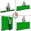 walimex pro Roll-up Panel Background 210x220cm green walimex pro Roll-up Panel Background 210x220cm green
