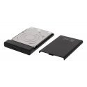 Deltaco MAP-K2568 cieto disku uzglabāšanas sistēma HDD/SSD korpuss Melns 2.5"