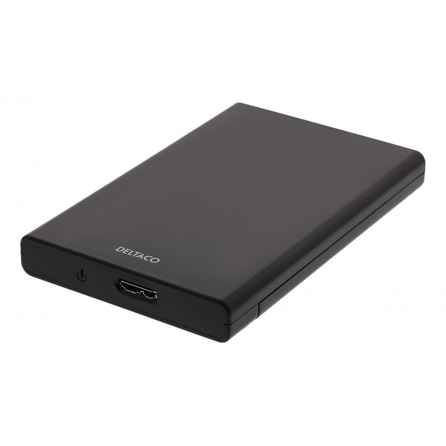 Deltaco MAP-K2568 saugojimo diskų korpusas HDD / SSD aptvaras Juoda 2.5" – 5