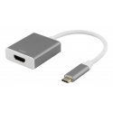 Deltaco USBC-HDMI9 videokaapeli-adapteri 0,2 m USB Type-C HDMI Harmaa Deltaco USBC-HDMI9 videokaapeli-adapteri 0,2 m USB Type-C HDMI Harmaa