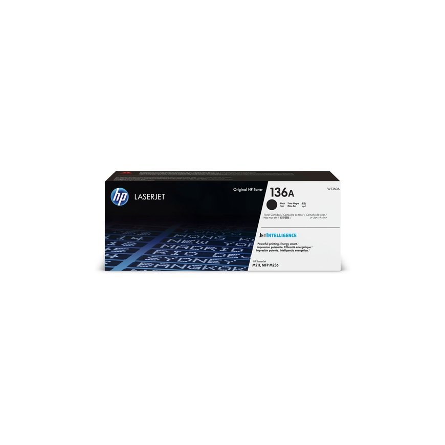 HP 136A BLACK ORIGINAL