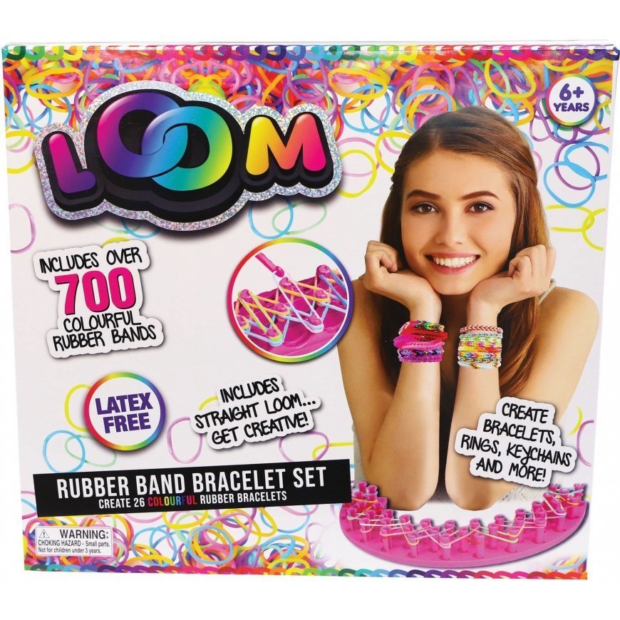 Liniex Loom Bands Kit, 700 piece