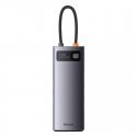 Baseus Metal Gleam Series 7in1 Hub, USB-C to 3x USB 3.0 + HDMI + USB-C PD + VGA + Ethernet RJ45 Baseus Metal Gleam Series 7in1 Hub, USB-C to 3x USB 3.0 + HDMI + USB-C PD + VGA + Ethernet RJ45