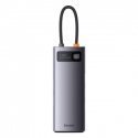 Baseus Metal Gleam Series 7in1 Hub, USB-C to 3x USB 3.0 + HDMI + USB-C PD + VGA + Ethernet RJ45 Baseus Metal Gleam Series 7in1 Hub, USB-C to 3x USB 3.0 + HDMI + USB-C PD + VGA + Ethernet RJ45