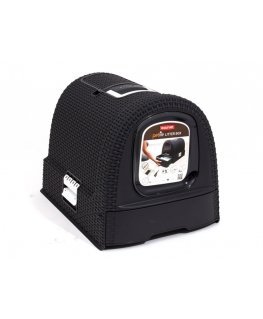 CURVER cat litter box - juodas